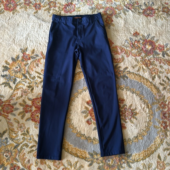 4 Piece Bundle Boys French Toast Navy Blue School Uniform Slim Fit Pant Size 14 - Picture 2 of 13